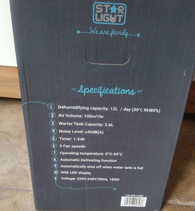 Влагоабсорбатор Star Light 12л. / 24ч.