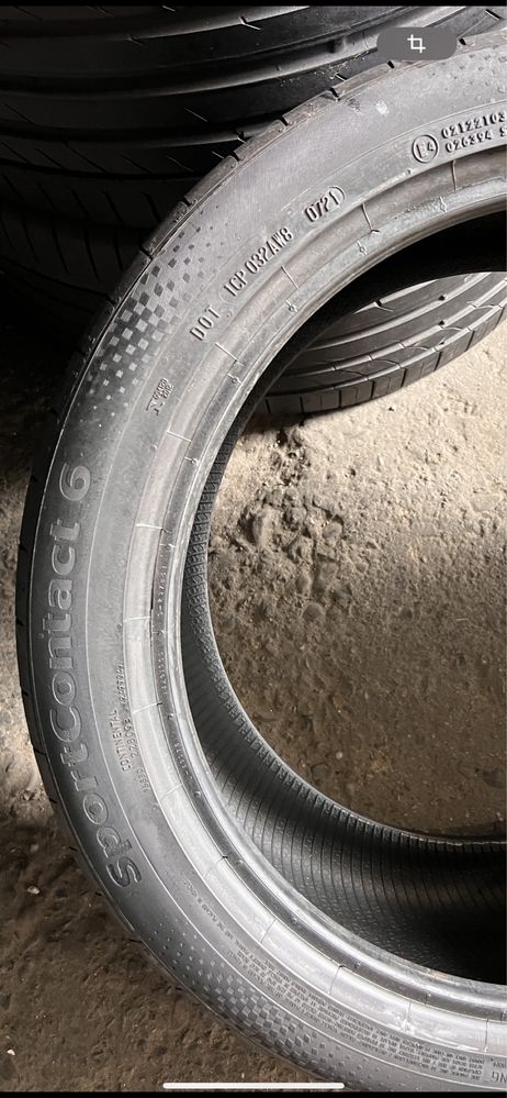 2 anvelope vara 255/40/19 , Continental , DOT 2021 !