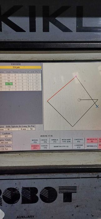 Masina de fasonat Galanos Pneumax 7 an 2012