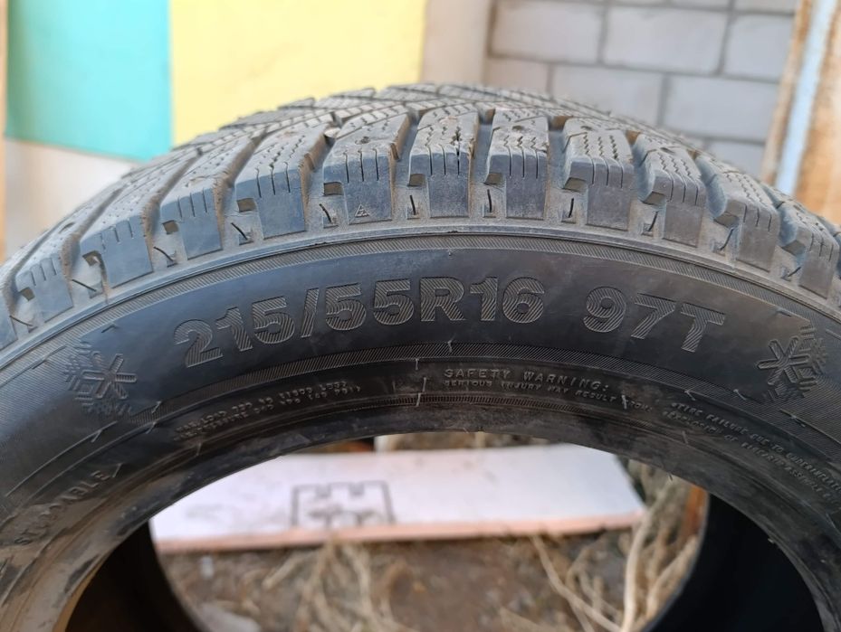 Шины зимние б/у triangle