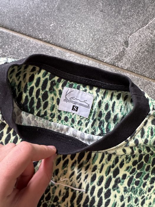 Tricou karl kani verde in stare foarte buna