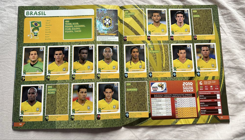 Панини албум 2010