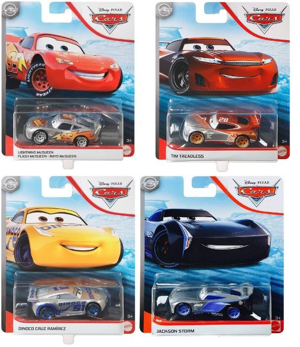 Disney cars silver Fulger McQueen