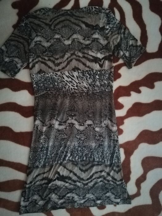 Rochie mărimea XL, animal print, purtata o data, impecabila