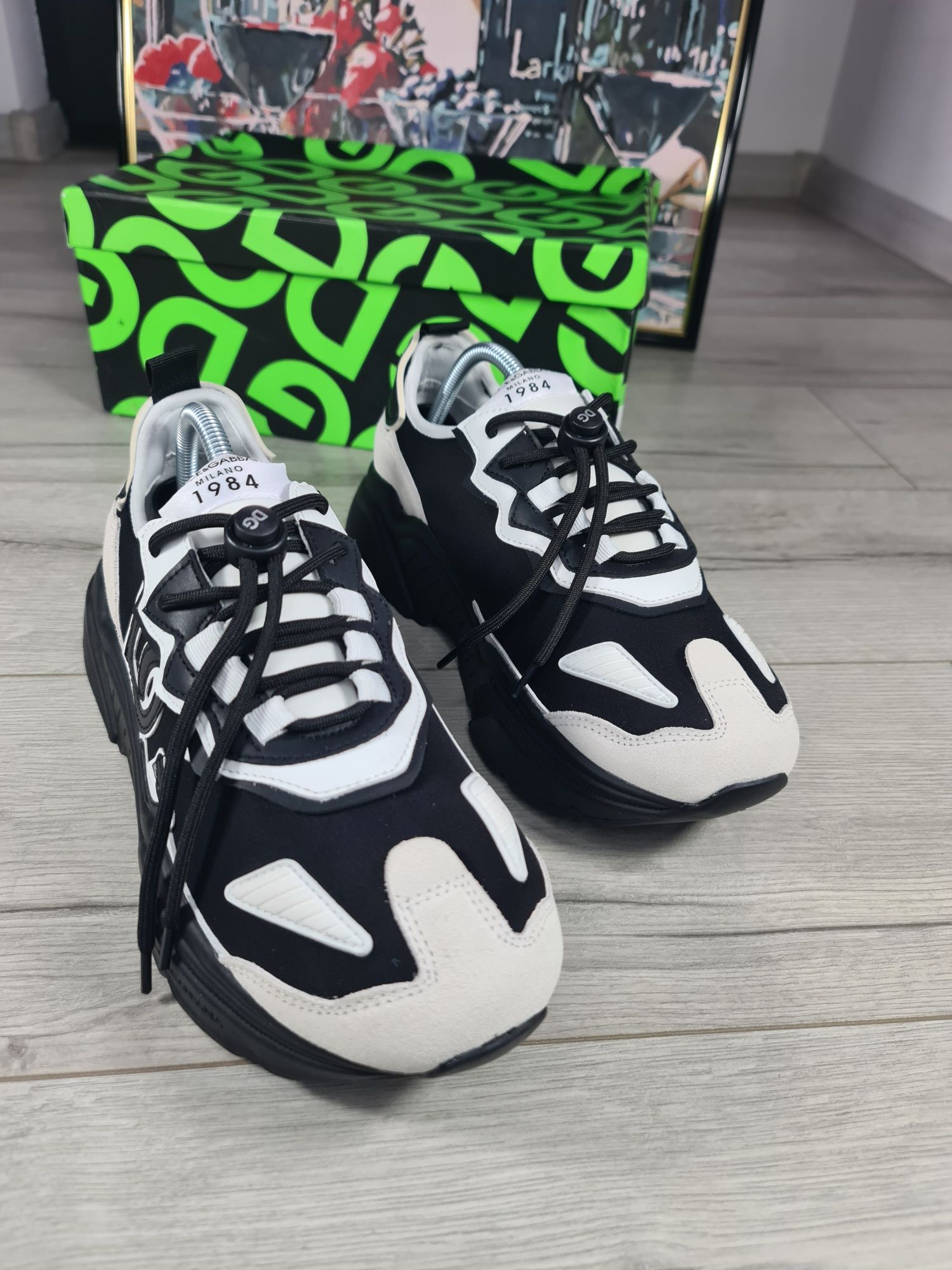Sneakers-Dolce&Gabanna-43-Noi-Full-Box-Premium-Noi