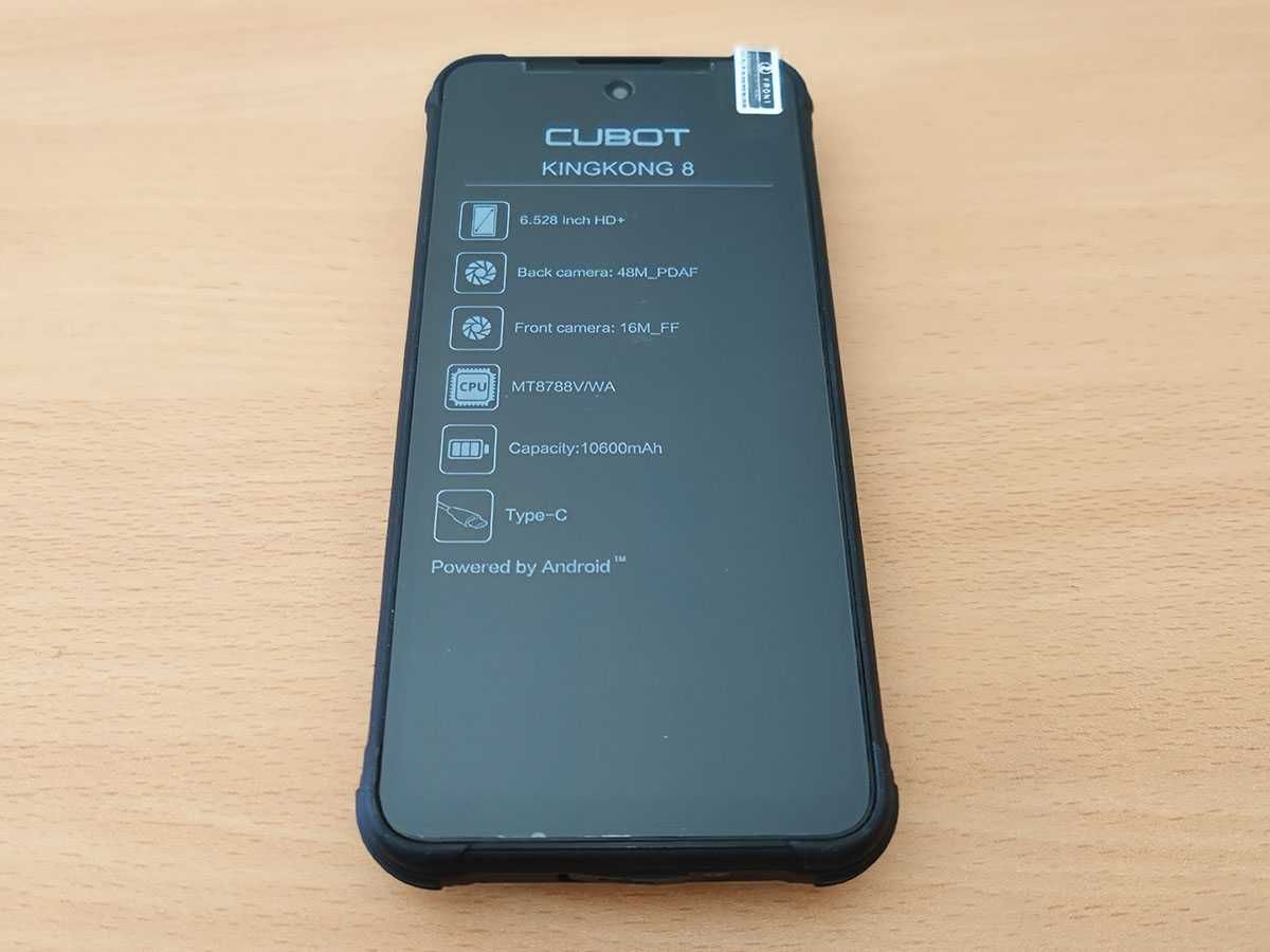 Нов Cubot Kingkong 8, удароустойчив, 10600mah, 258гб, 6+6гб рам