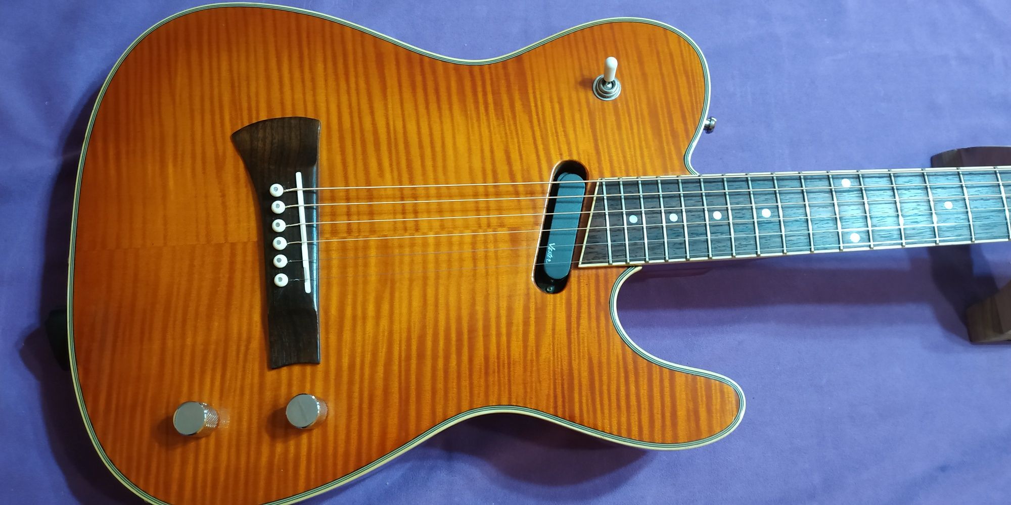 Китара хибрид Vester Hybrid TeleCoustic електрическа акустична