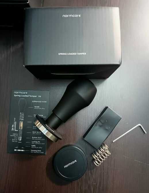 Професионален тампер за кафе Normcore с регулируемо контактно налягане