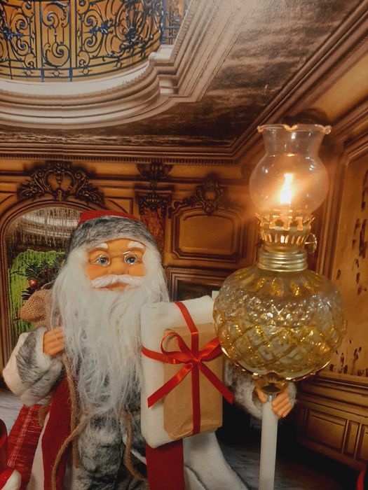 decoratiuni carciun , lampi cu petrol