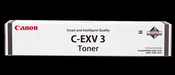 Toner Original Canon C-EXV3 negru [CF6647A002AB]