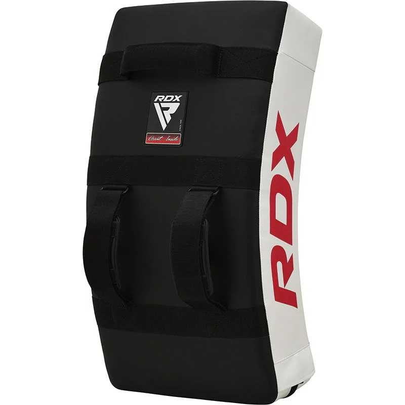 Тренировъчен Щит RDX T1 Curved Kick Shield Black-White, Боксова Лапа