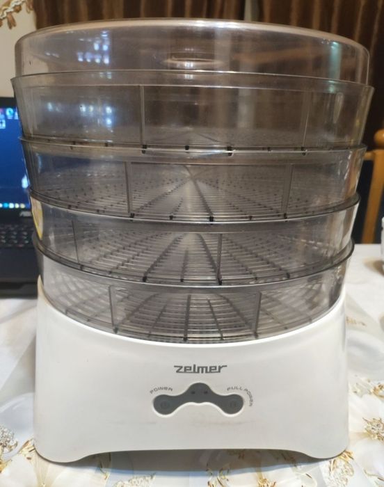 Электросушилка Zelmer для фруктов и овощей. Орбита 3
