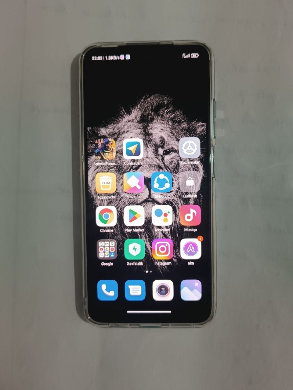 Redmi not 10 S. Sotiladi.