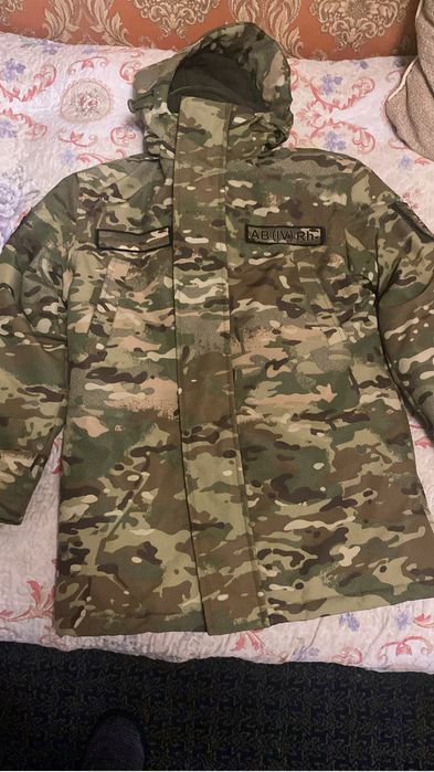 Военный бушлат и ватник