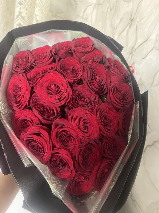 Свежие цветы 25 шт