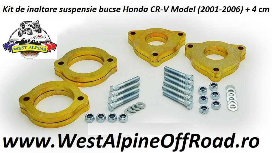 Kit de inaltare suspensie bucse Honda CR-V Model 2 (2001-2006) + 4 cm