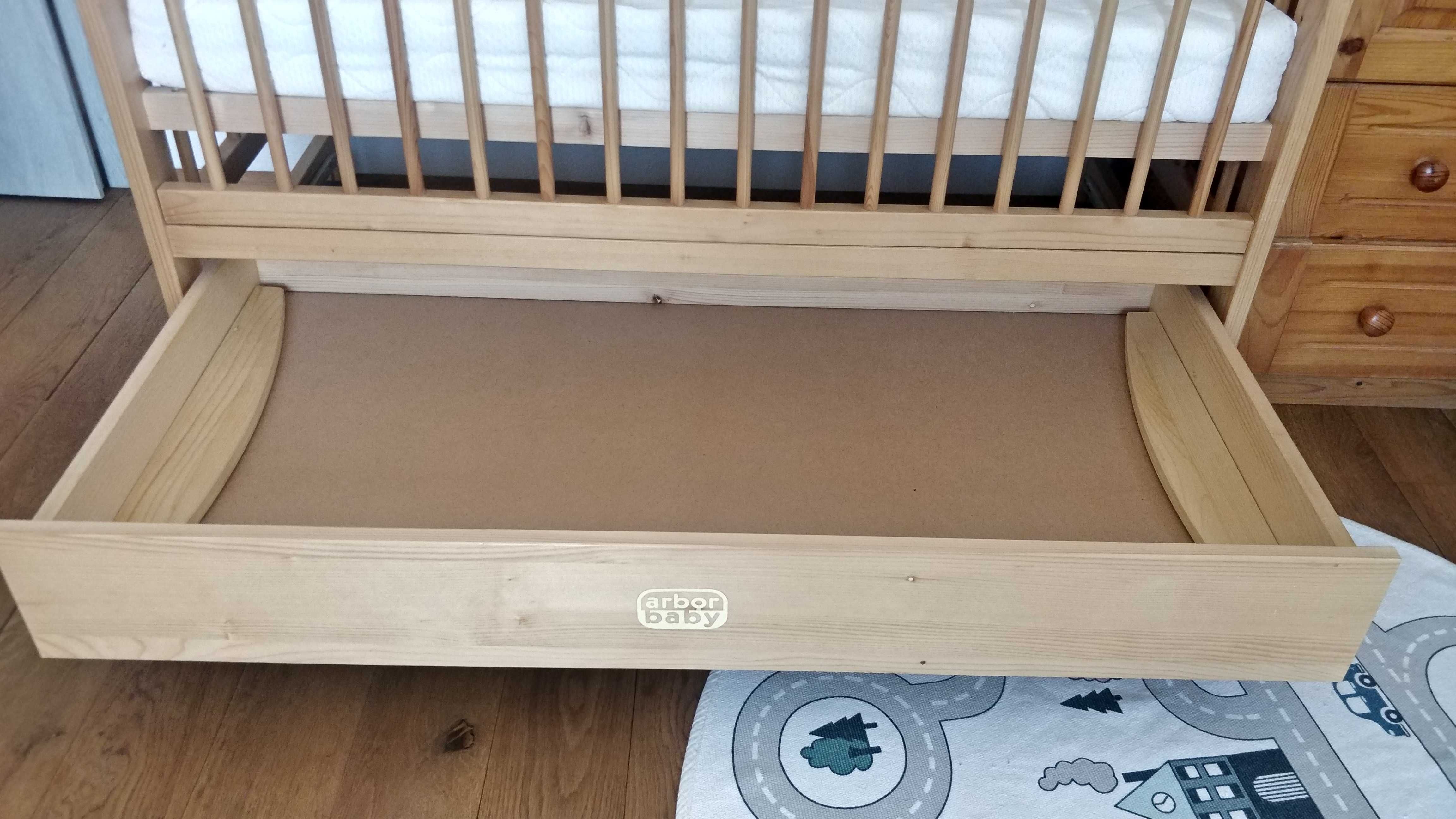 Бебешко дървено легло/кошара 120/60 Arbor
