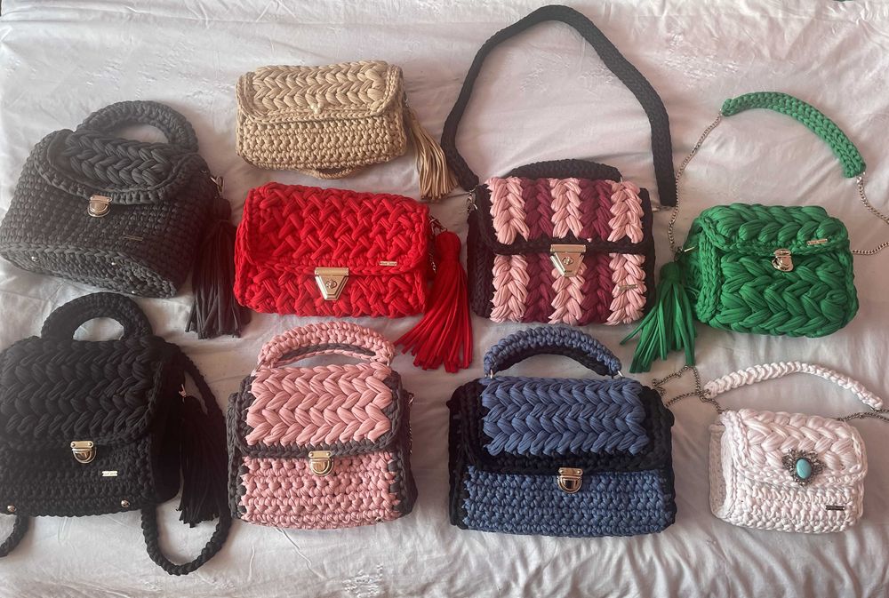 Geanta crosetata handmade