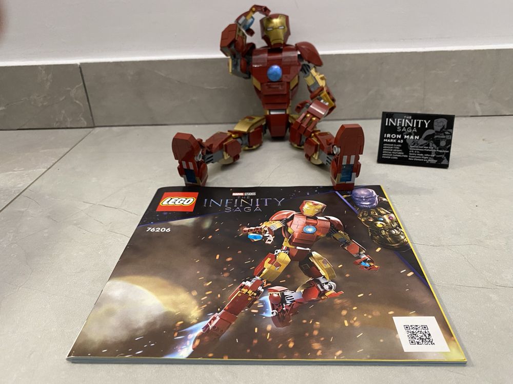 Lego 76206 Iron Man Infinity Saga Marvel