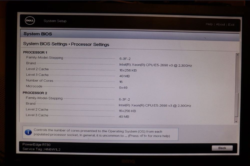Server Dell PEdge R730 16Bays 14.4Tb 32 Cores 2xE5-2698 V3 128Gb X520