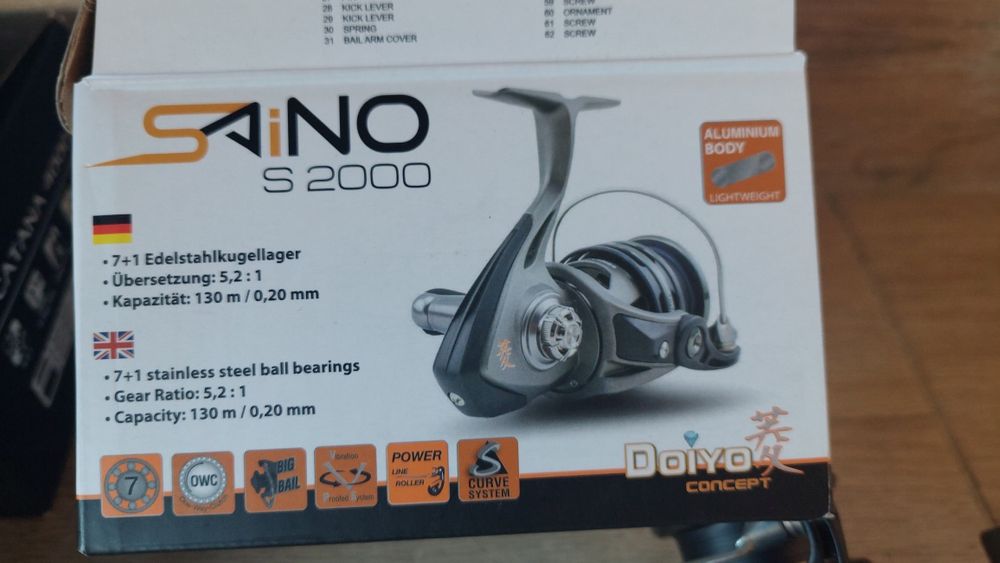 Mulineta spinning doiyo saino s2000