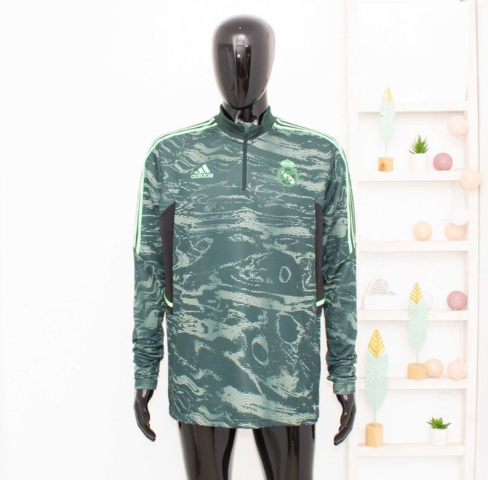 ADIDAS Real Madrid Condivo 2022 мъжка тренировъчна блуза с 1/4 цип L