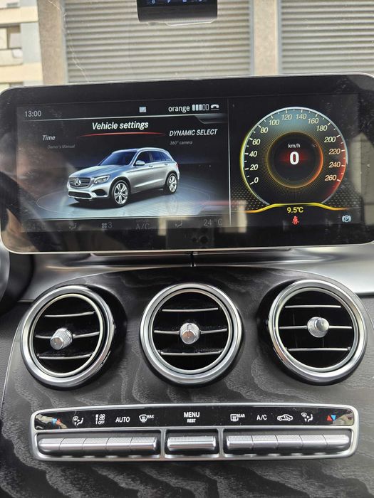 Ecran mare Mercedes C Class & GLC -touchscreen CarPlay și Android Auto