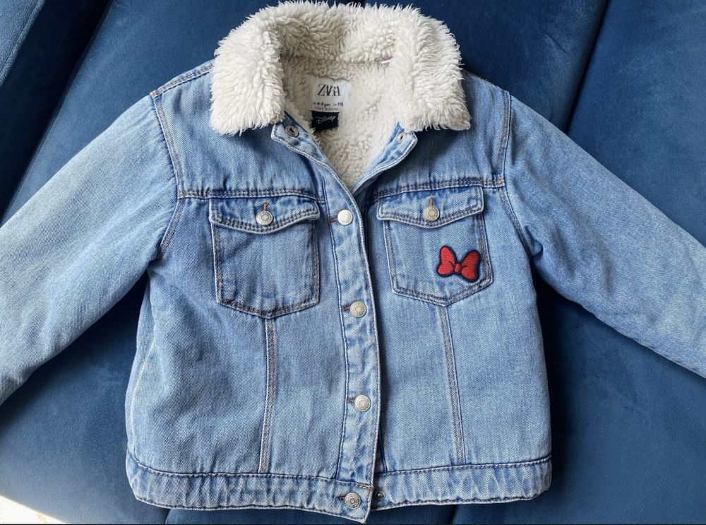 Geaca de blugi Minney Mouse Zara