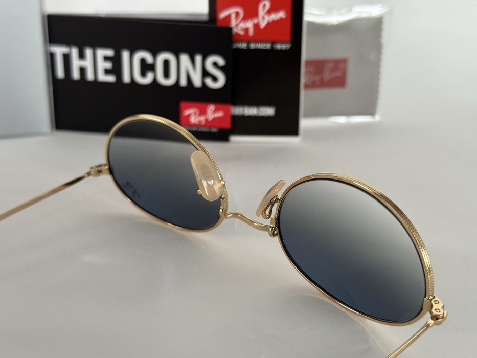 Ochelari de soare RAY BAN 3547 Oval Noi