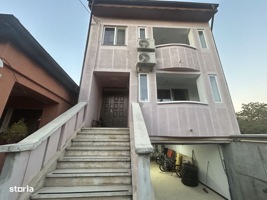 Vila D+P+E+M utilata si mobilata in zona semicentrala cu 6 camere si 1