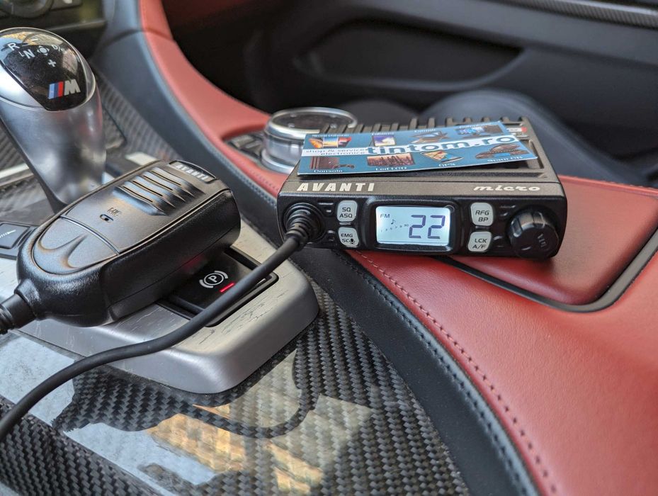 Statie Radio CB AVANTI Micro 8 Vox Autosquelch * Editie noua 2026 *