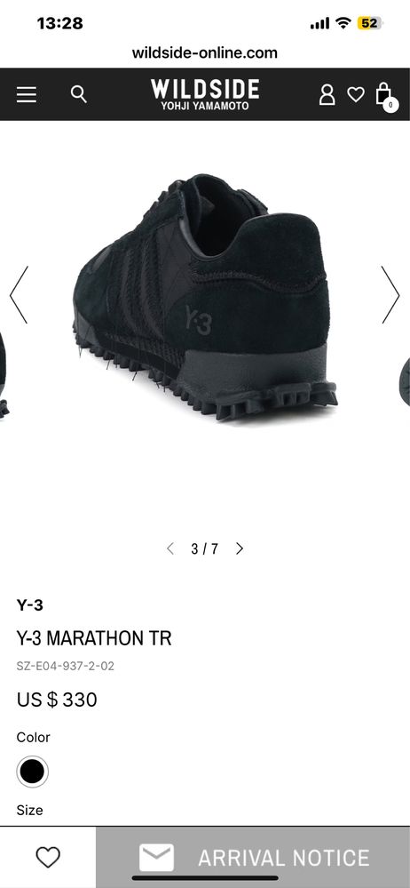 Y-3 Yohji Yamamoto Adidas— модел MARATHON,маратонки,кецове,сникърси