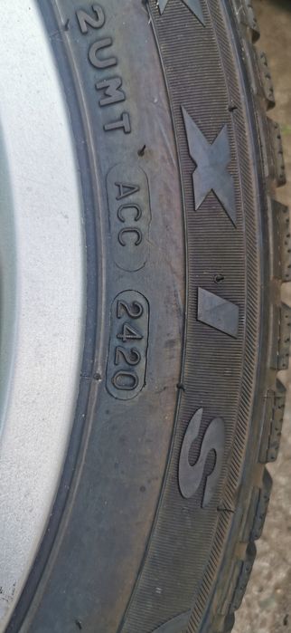 Алуминиеви джанти със зимни гуми MAXXIS 15 цола за SMART