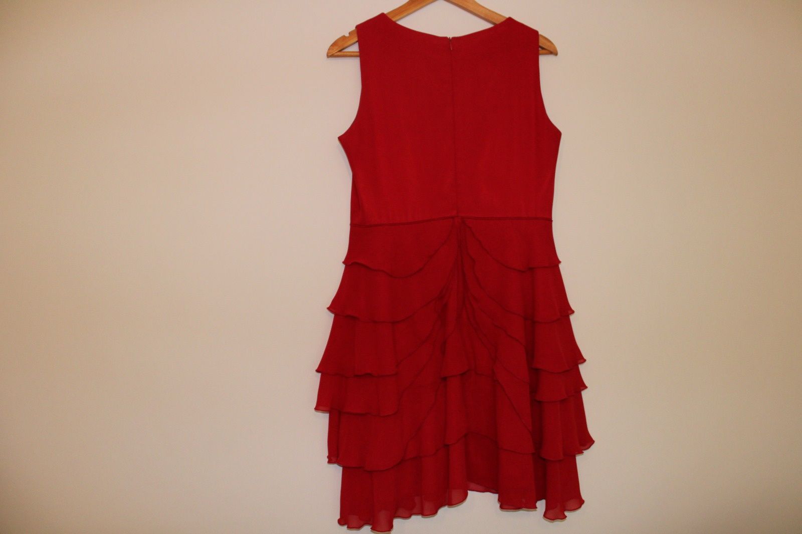 Rochie ocazie roșie mărimea M (talie 86cm)
