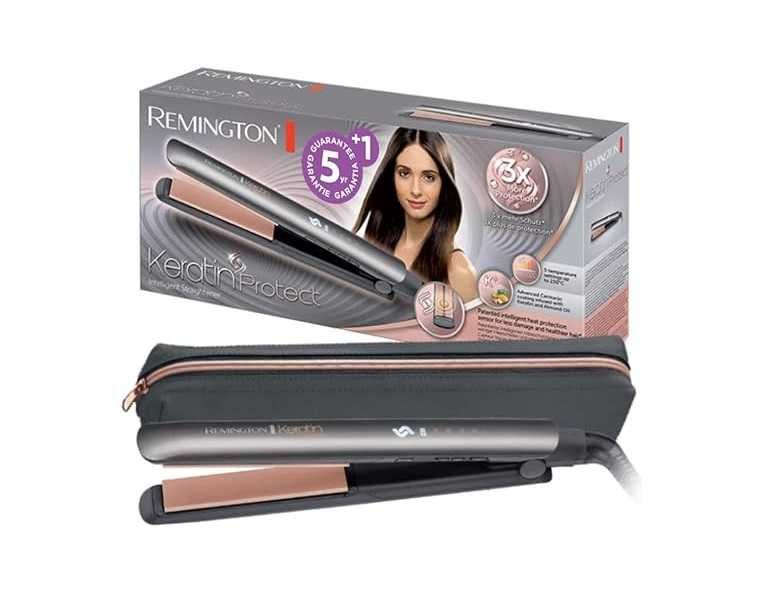 Преса за коса Remington Keratin Protect S8598 Керамично покритие, 230°