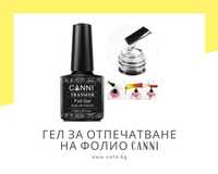 Професионален UV/LED гел за отпечатване на фолио Transfer gel CANNI