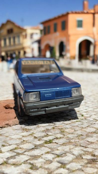 Фиат панда Бураго Италия количка 1/24