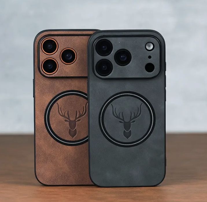 Луксозен Ретро калъф съвместим със Iphone 17/17Pro