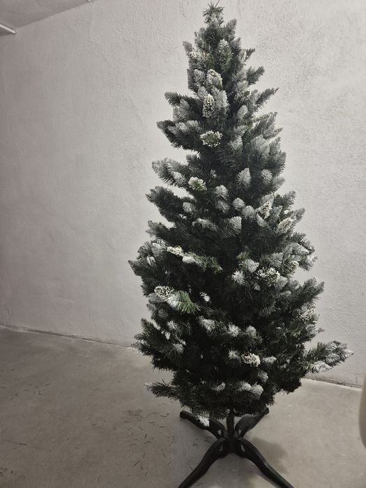 Brad artificial de Crăciun, înălțime 220 cm