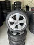 jante audi a3 golf 5-6-7 5x112 anvelopel noi dunlop 205 50 17