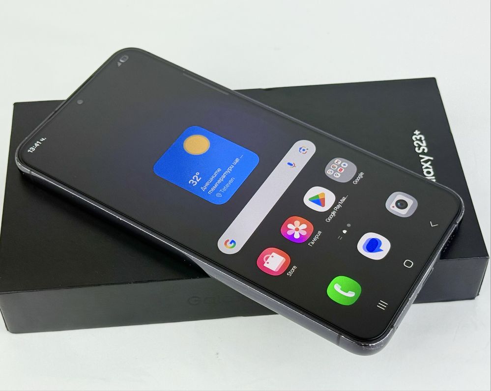 Samsung Galaxy S23 Plus 5G 256GB 8RAM Black Отличен! Гаранция!