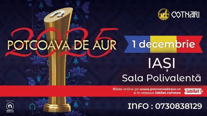 Bilet Potcoava de aur, Iasi, 1 decembrie (VIP)