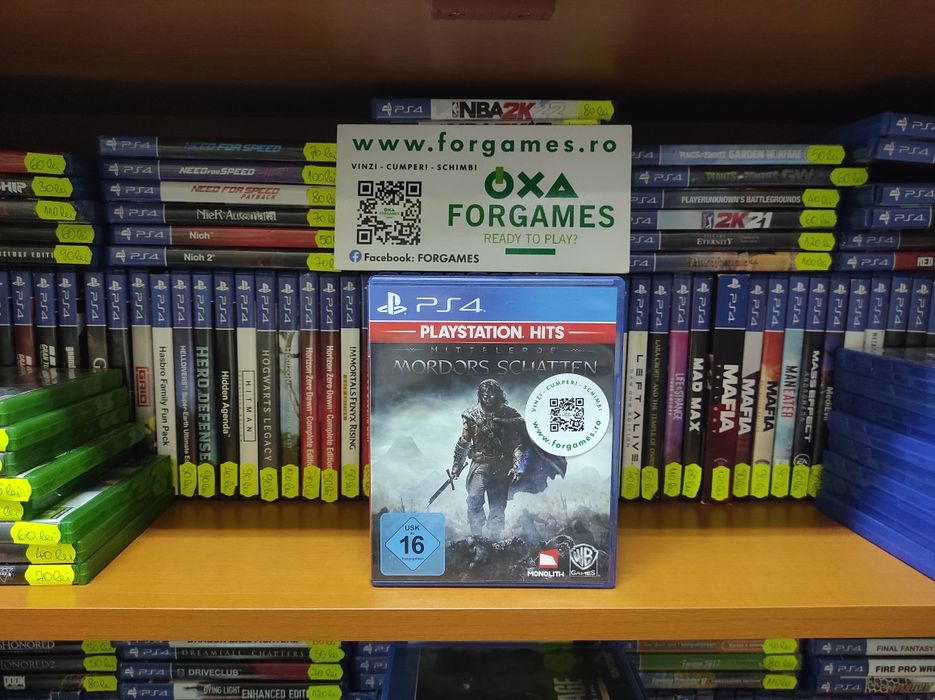Joc PS4 Middle Earth Shadow of Mordor PS4 Forgames.ro