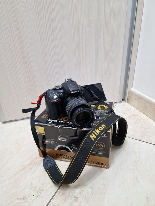 Nikon d5300 + obiectiv 18-55mm VR KIT