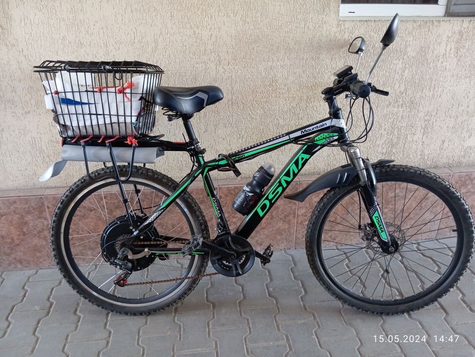 Электровелосипед Модефицированный Китай 1000 Ватт.