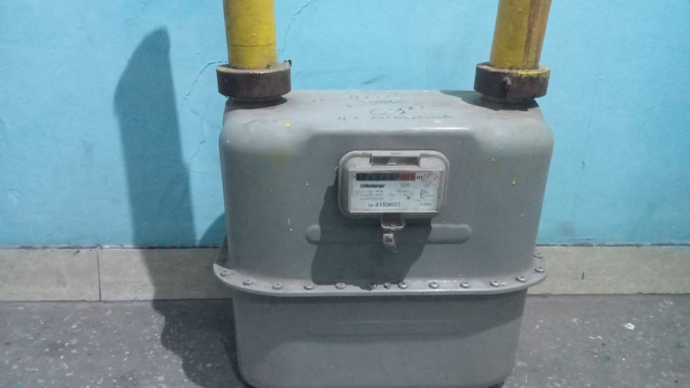 Продам б/у газовый счётчик