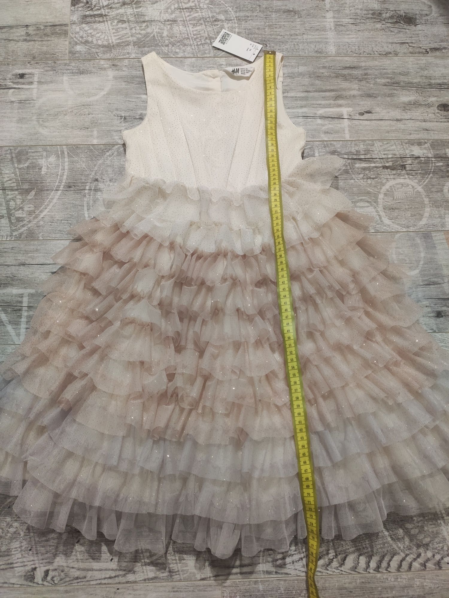 Rochie tulle efect degrade H&M 116