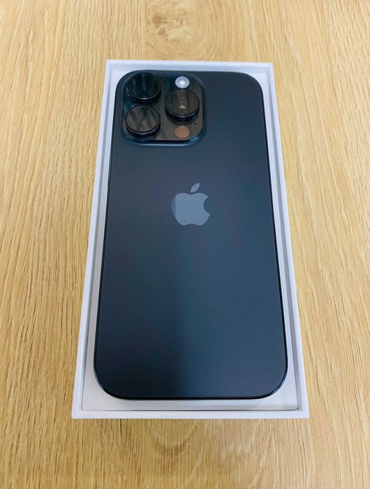 НОВ !!! Apple iPhone 16 Pro, 256GB, 5G, Black Titanium, 100%