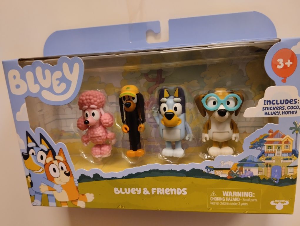 Bluey set figurine