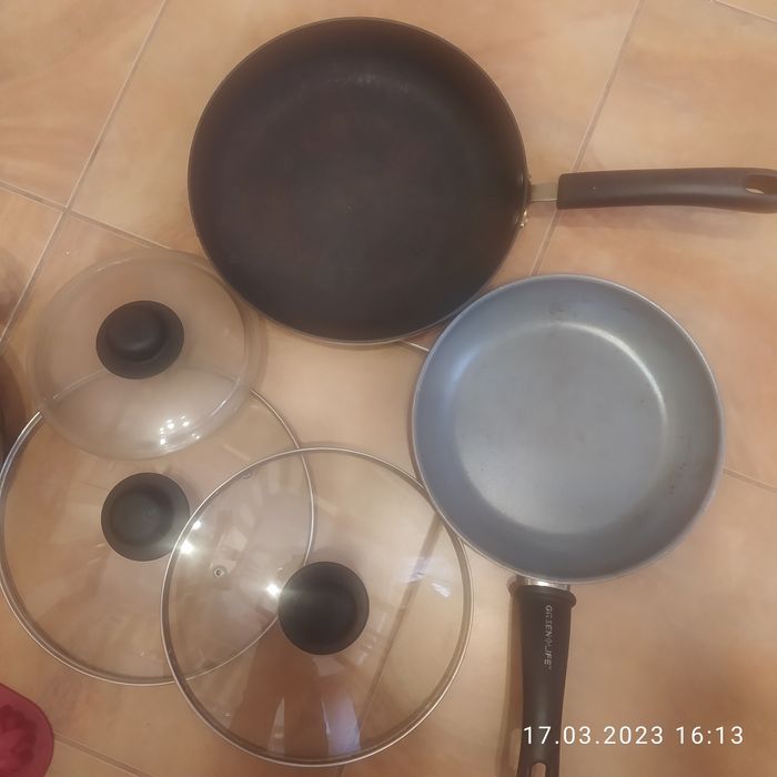 Стеклянные крышки для кастрюль и сковородок